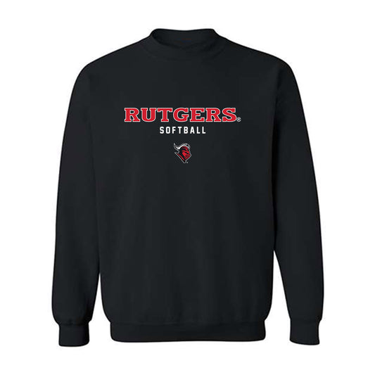Rutgers - NCAA Softball : Kelsie Riggan - Phase 1 Shersey Crewneck Sweatshirt-0