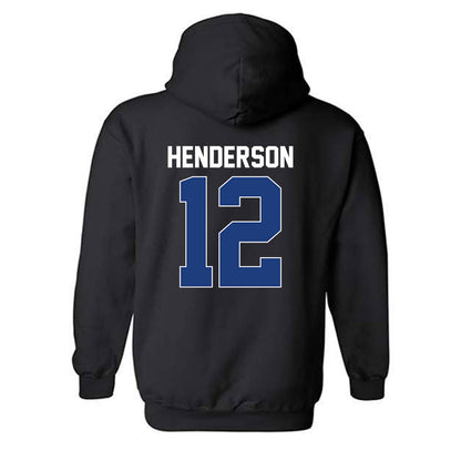 Memphis - NCAA Women's Volleyball : Janyah Henderson - Hooded Sweatshirt-1