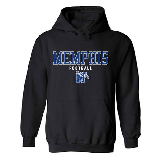 Memphis - NCAA Football : Travis Burke - Hooded Sweatshirt-0