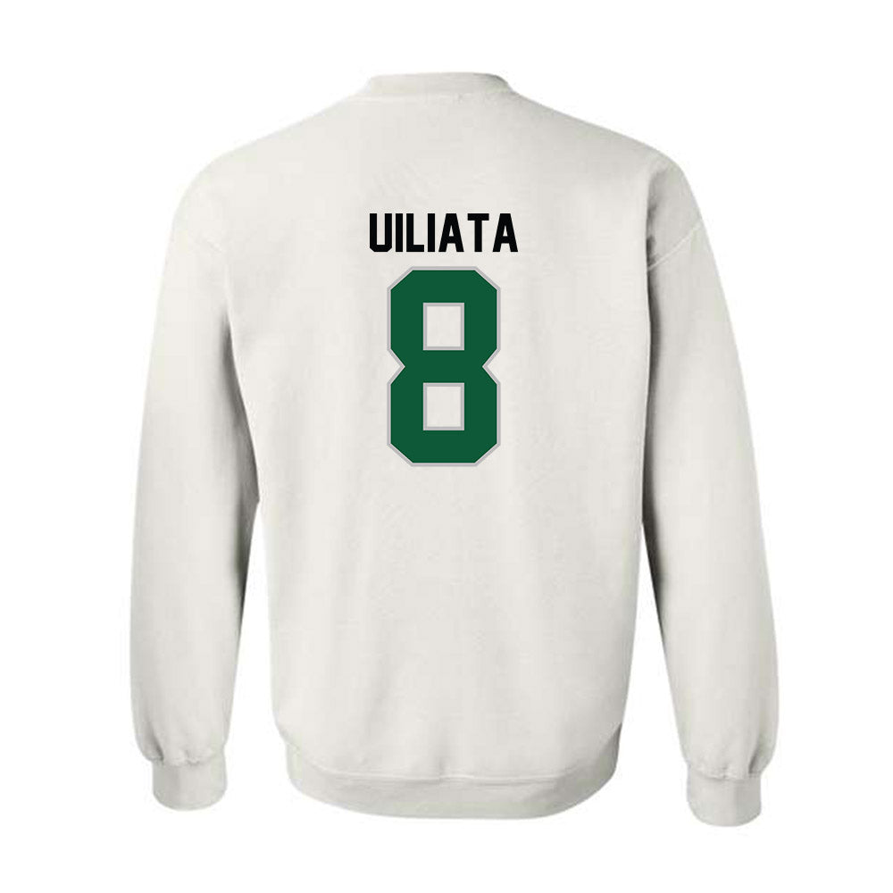 Hawaii - NCAA Football : Liatama Uiliata - Crewneck Sweatshirt-1