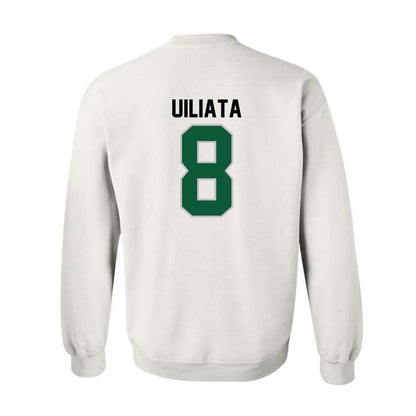 Hawaii - NCAA Football : Liatama Uiliata - Crewneck Sweatshirt-1