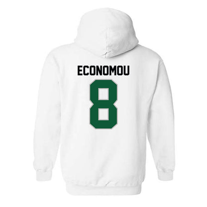 Hawaii - NCAA Men's Basketball : AJ Economou - Hooded Sweatshirt