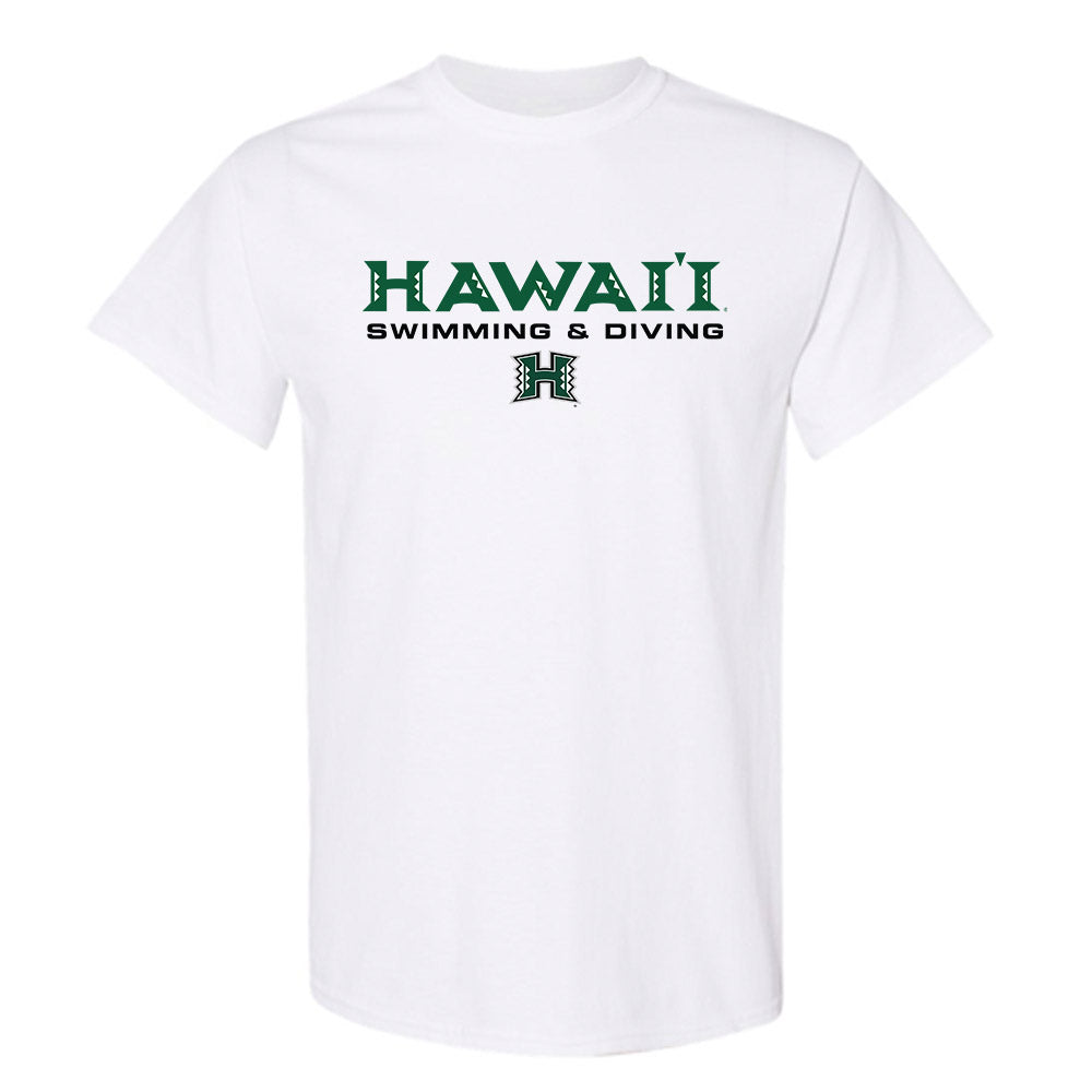 Hawaii - NCAA Men's Swimming & Diving : Daniel Crain - T-Shirt