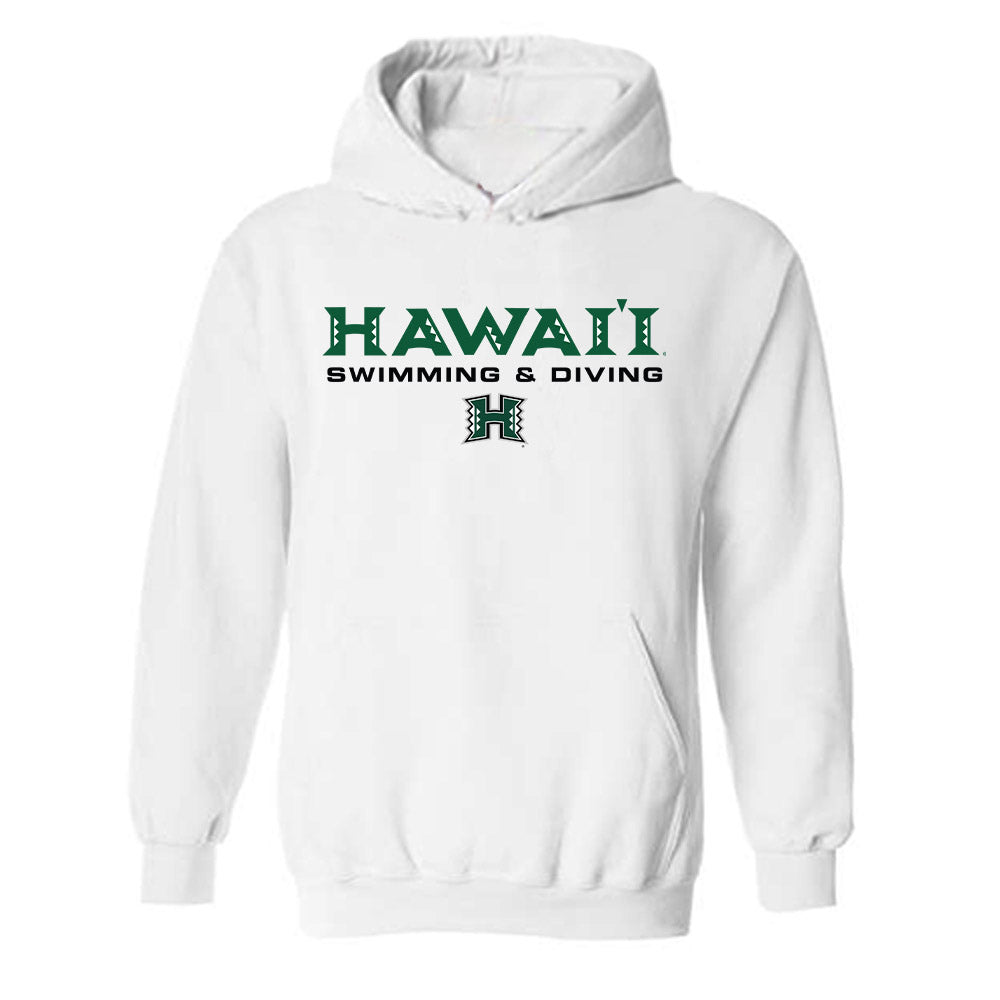 Hawaii - NCAA Women's Swimming & Diving : Camille Radosavljevic - Hooded Sweatshirt-0