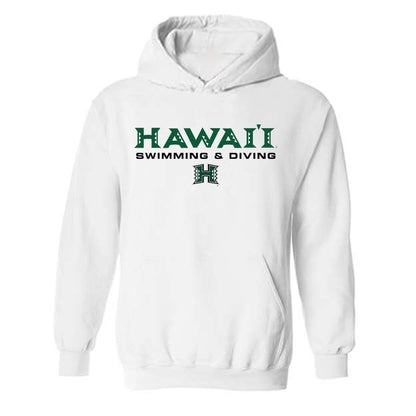 Hawaii - NCAA Women's Swimming & Diving : Camille Radosavljevic - Hooded Sweatshirt-0