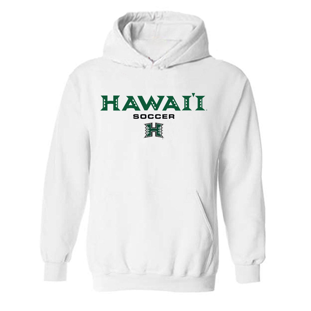 Hawaii - NCAA Women's Soccer : Nalani Damacion - Hooded Sweatshirt-0