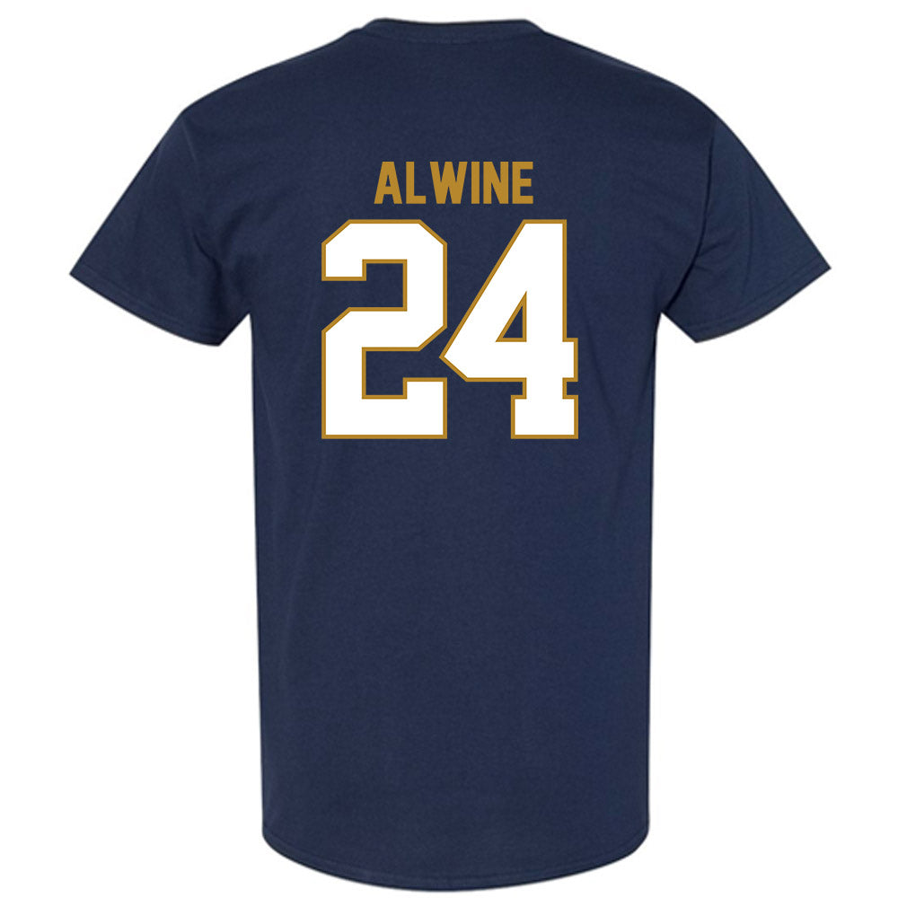 FIU - NCAA Baseball : Evan Alwine - T-Shirt-1