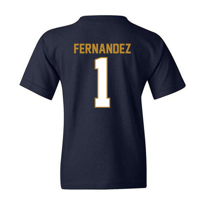 FIU - NCAA Men's Soccer : Beltran Fernandez - Youth T-Shirt-1