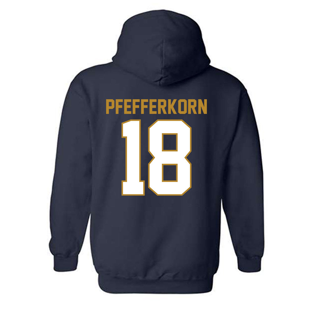 FIU - NCAA Women's Volleyball : Rebekah Pfefferkorn - Hooded Sweatshirt-1