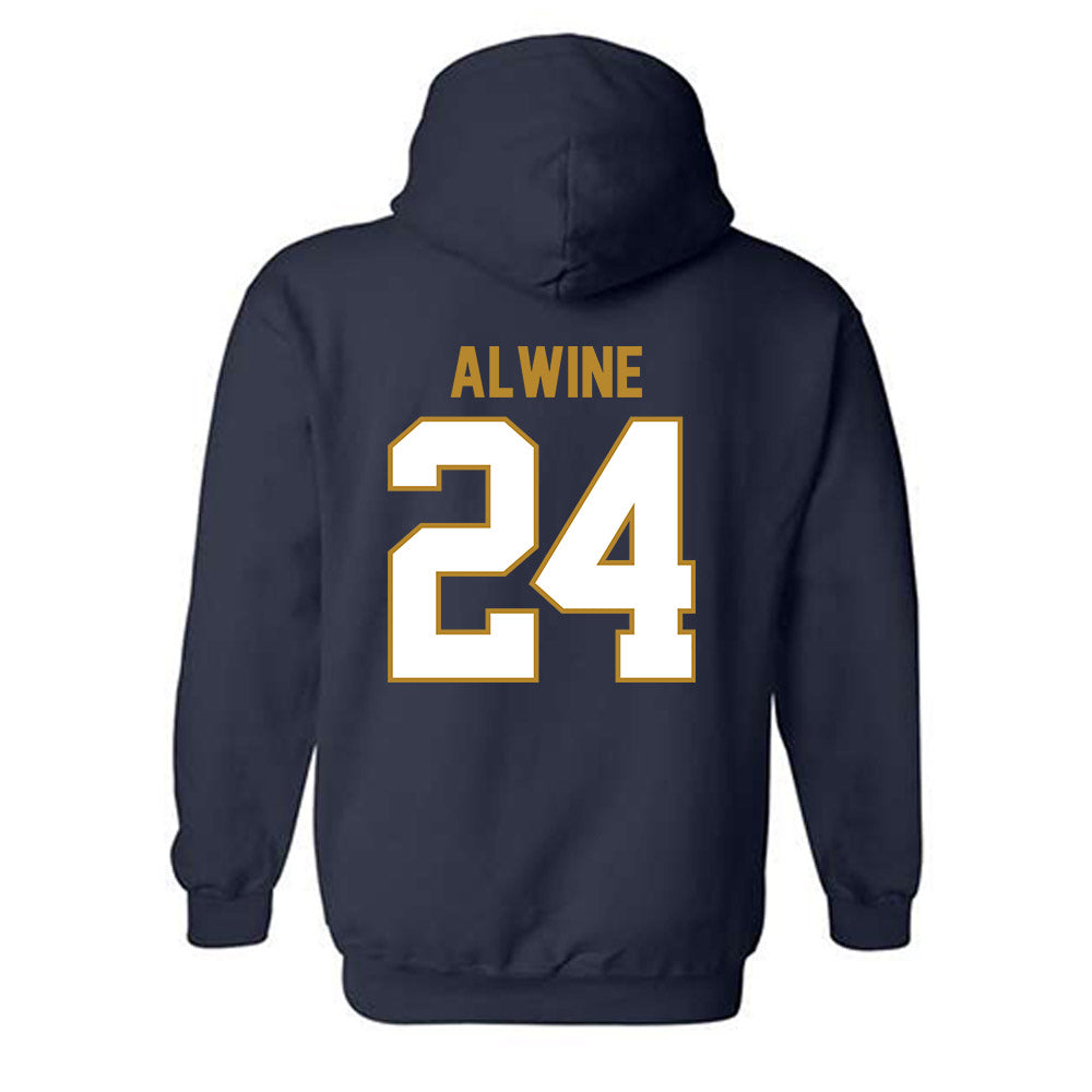 FIU - NCAA Baseball : Evan Alwine - Hooded Sweatshirt-1