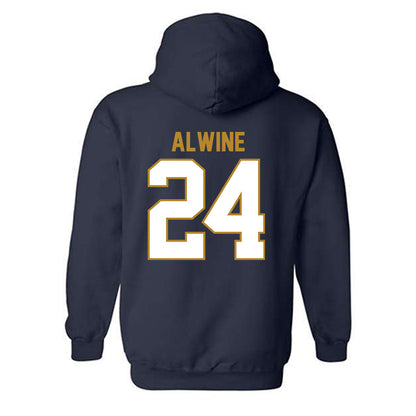 FIU - NCAA Baseball : Evan Alwine - Hooded Sweatshirt-1