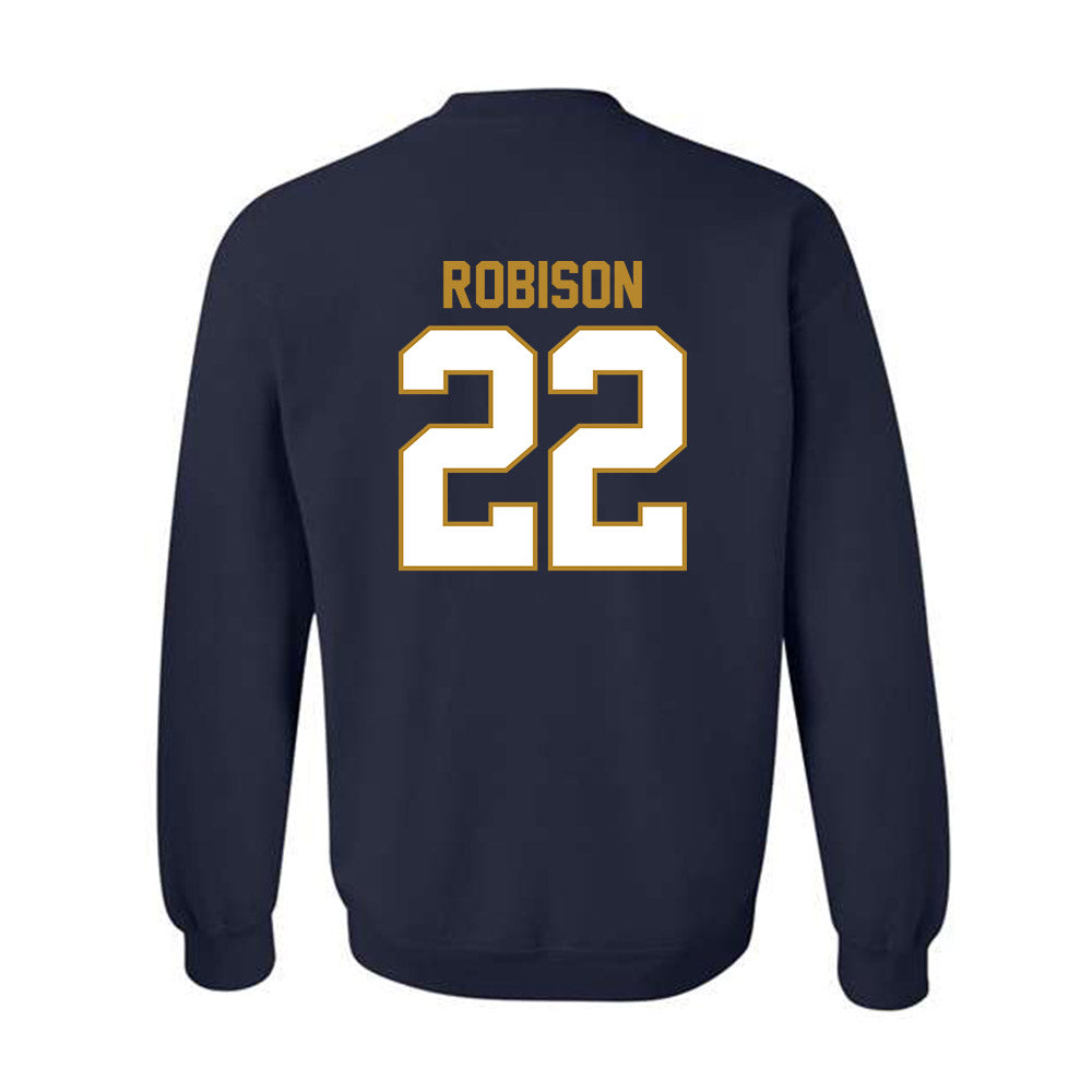 FIU - NCAA Beach Volleyball : Nicole Robison - Crewneck Sweatshirt-1