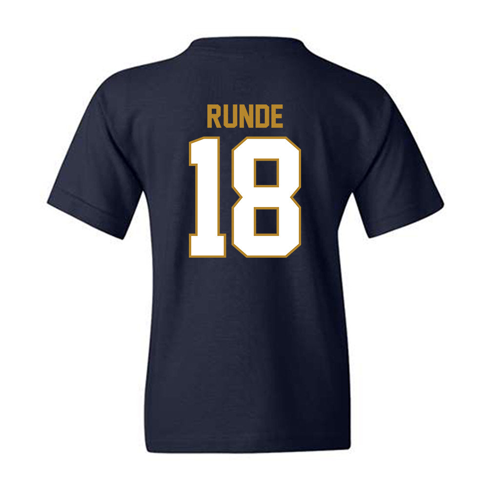 FIU - NCAA Baseball : Logan Runde - Youth T-Shirt-1