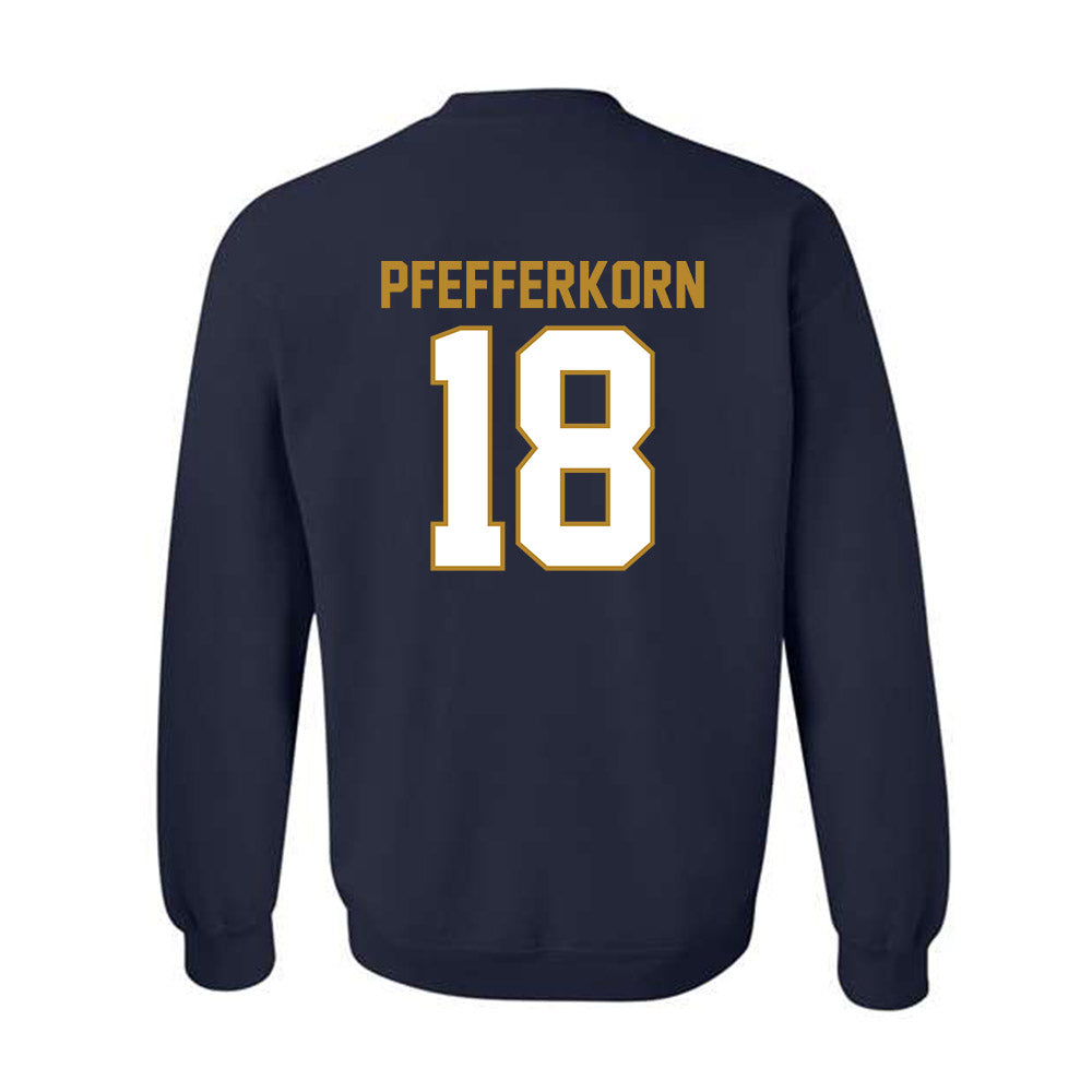 FIU - NCAA Women's Volleyball : Rebekah Pfefferkorn - Crewneck Sweatshirt-1