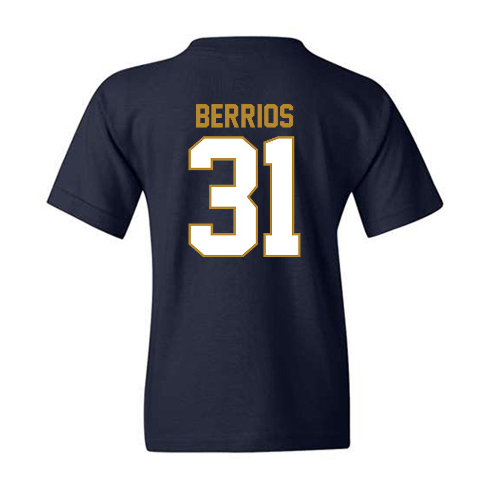 FIU - NCAA Baseball : Sebastian Berrios - Youth T-Shirt-1