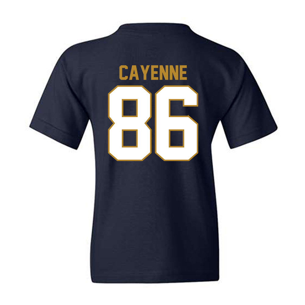 FIU - NCAA Football : Justin Cayenne - Youth T-Shirt-1