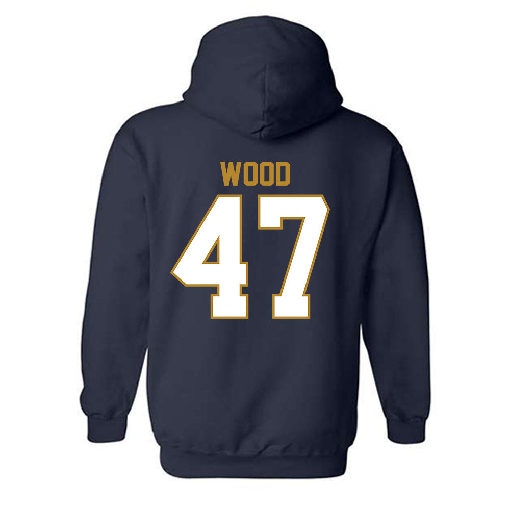 FIU - NCAA Football : Justin Wood - Hooded Sweatshirt-1