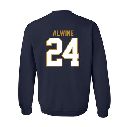 FIU - NCAA Baseball : Evan Alwine - Crewneck Sweatshirt-1