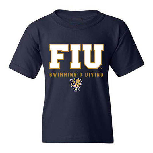 FIU - NCAA Women's Swimming & Diving : Maria Manuela Goncalves - Youth T-Shirt-0
