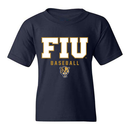 FIU - NCAA Baseball : Javier Crespo - Youth T-Shirt-0
