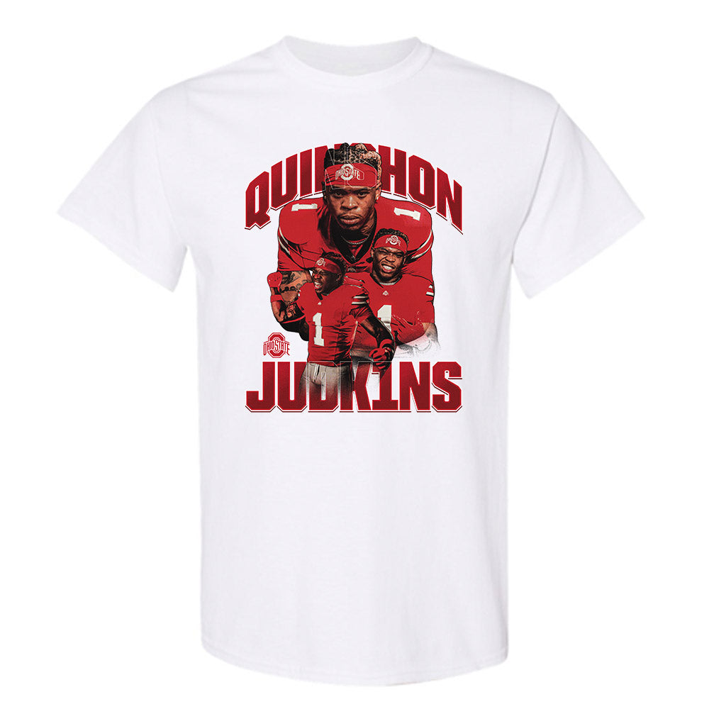 Ohio State - NCAA Football : Quinshon Judkins - T-Shirt Player Collage