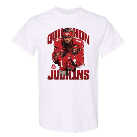 Ohio State - NCAA Football : Quinshon Judkins - T-Shirt Player Collage