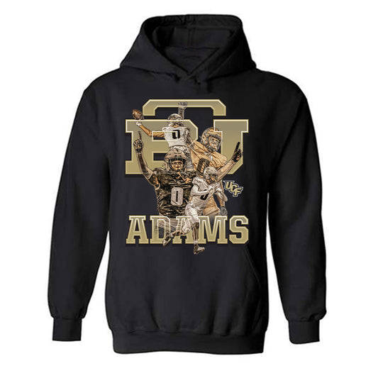 Central Florida - NCAA Football : BJ Adams - Player Collage Hooded Sweatshirt