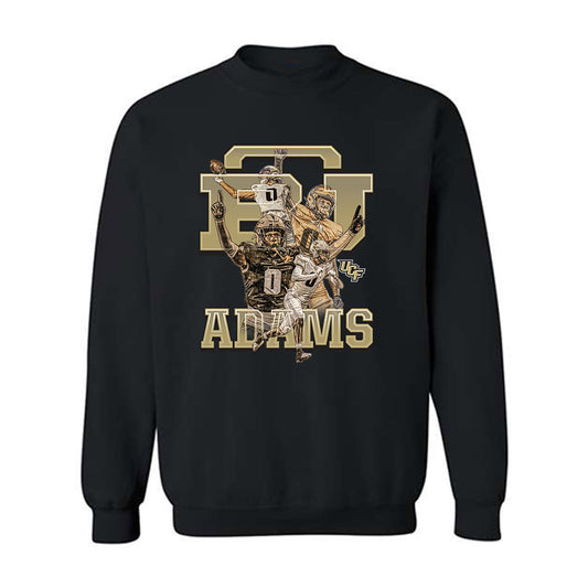 Central Florida - NCAA Football : BJ Adams - Player Collage Crewneck Sweatshirt