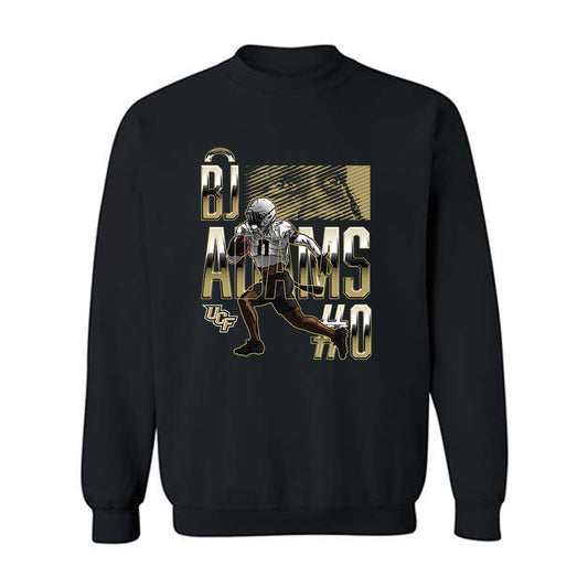 Central Florida - NCAA Football : BJ Adams - Individual Caricature Crewneck Sweatshirt