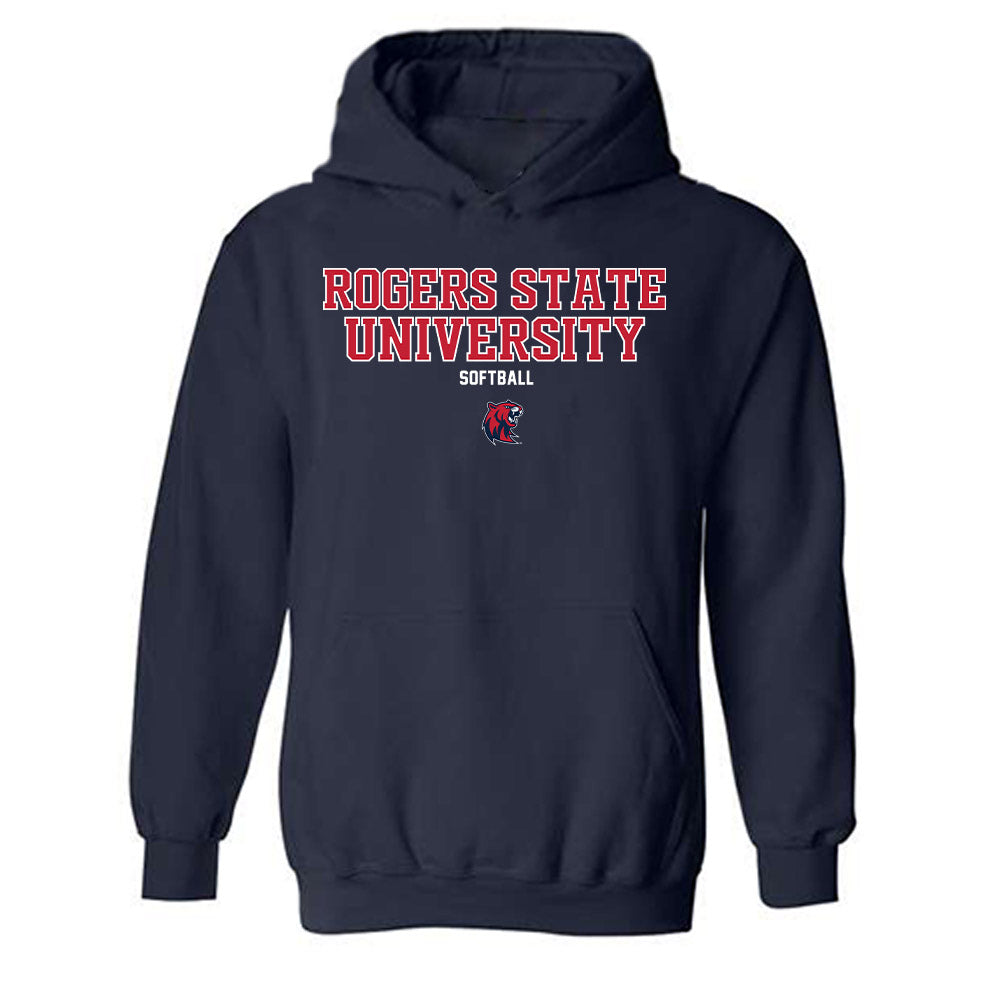 RSU - NCAA Softball : Saylor Brown - Classic Shersey Hooded Sweatshirt-0