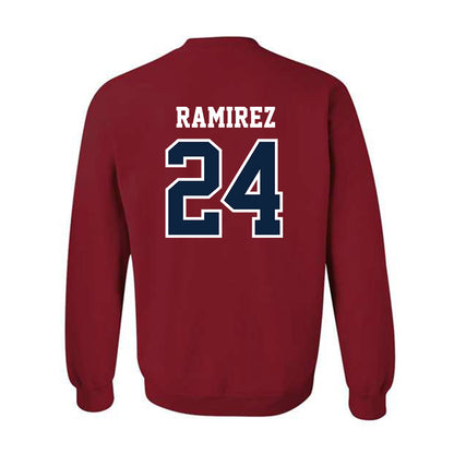 RSU - NCAA Baseball : Andrew Ramirez - Crewneck Sweatshirt-2