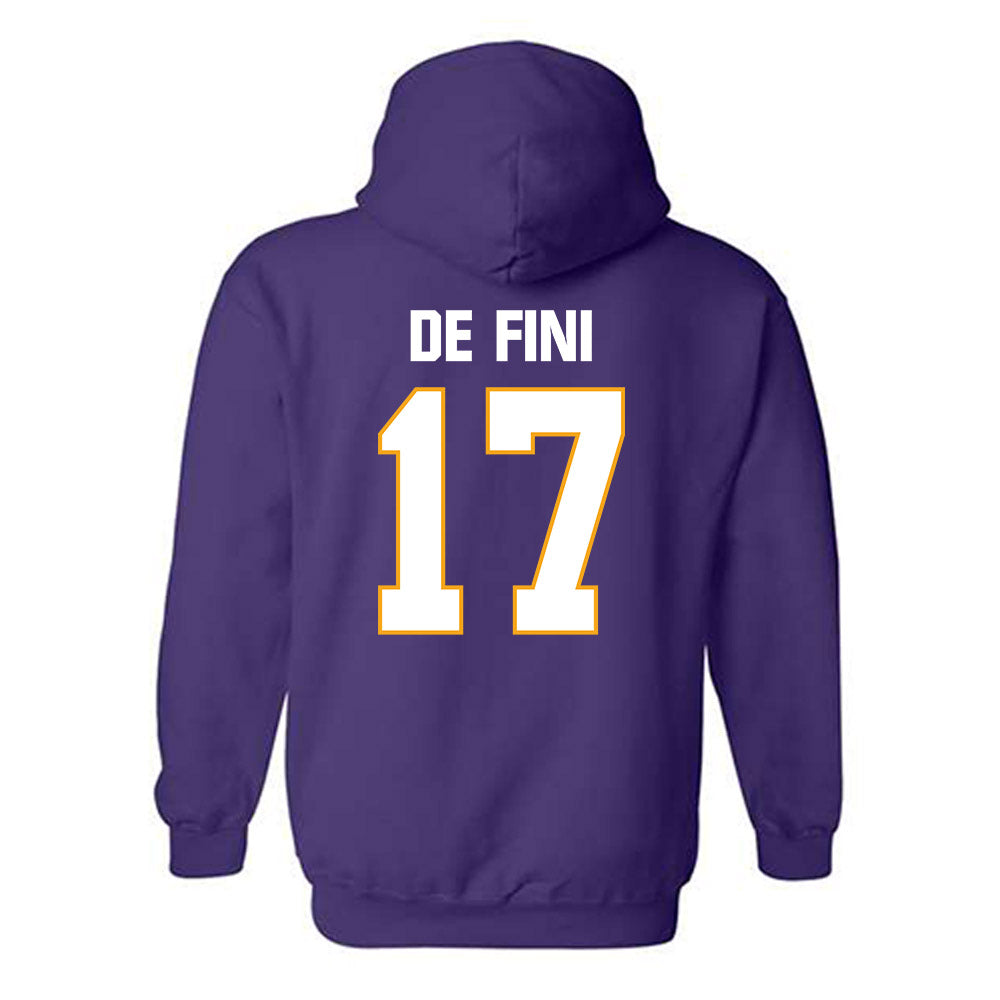 Lipscomb - NCAA Women's Soccer : London De Fini - Hooded Sweatshirt-1