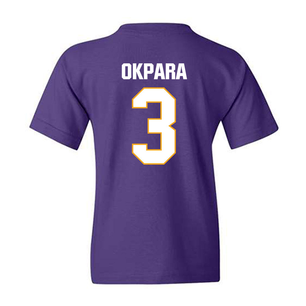 Lipscomb - NCAA Men's Basketball : Kennedy Okpara - Youth T-Shirt-1
