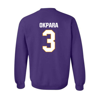 Lipscomb - NCAA Men's Basketball : Kennedy Okpara - Crewneck Sweatshirt-1