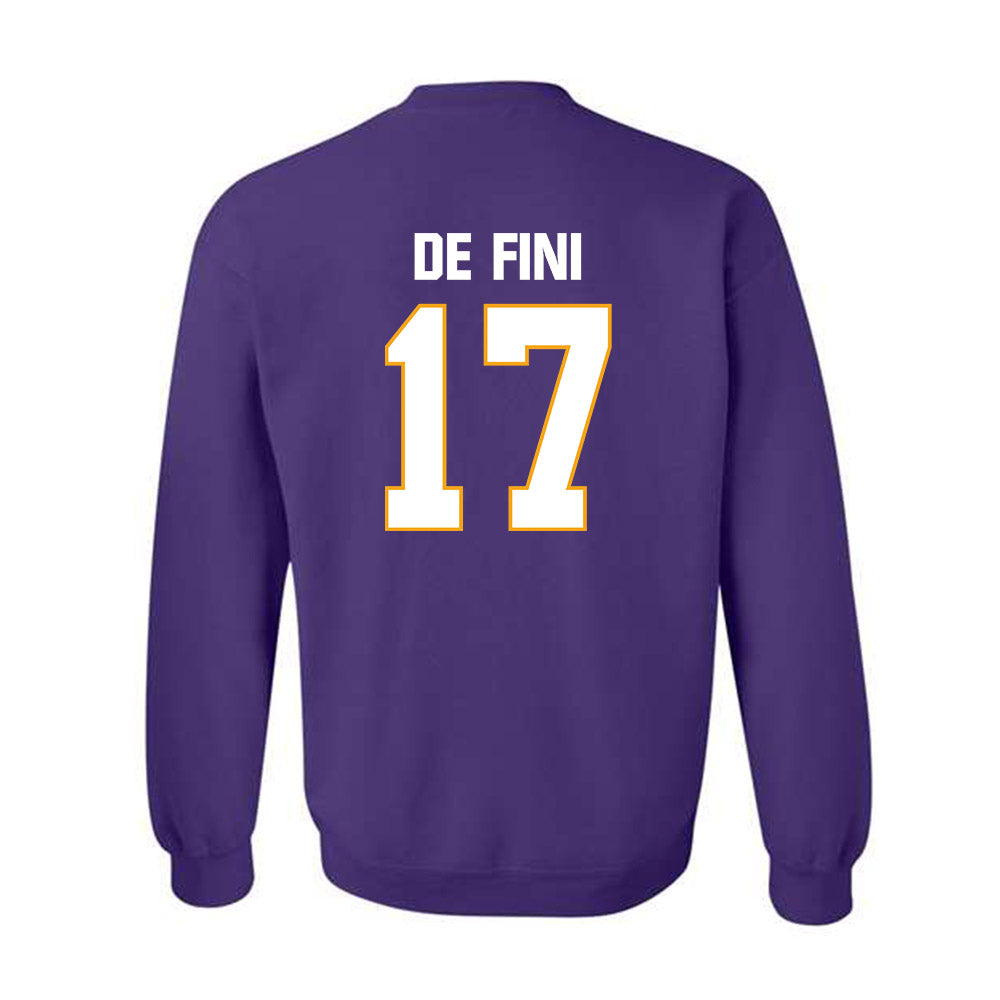 Lipscomb - NCAA Women's Soccer : London De Fini - Crewneck Sweatshirt-1