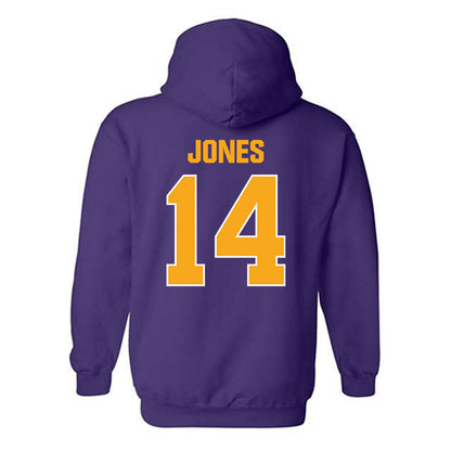 Lipscomb - NCAA Men's Soccer : Levi Jones - Hooded Sweatshirt-1