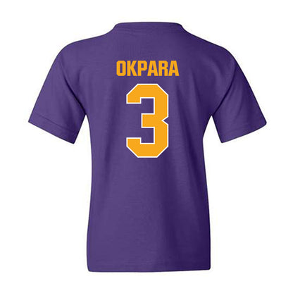 Lipscomb - NCAA Men's Basketball : Kennedy Okpara - Youth T-Shirt-1