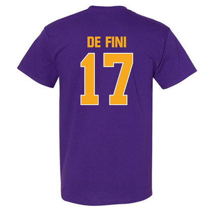 Lipscomb - NCAA Women's Soccer : London De Fini - T-Shirt-1