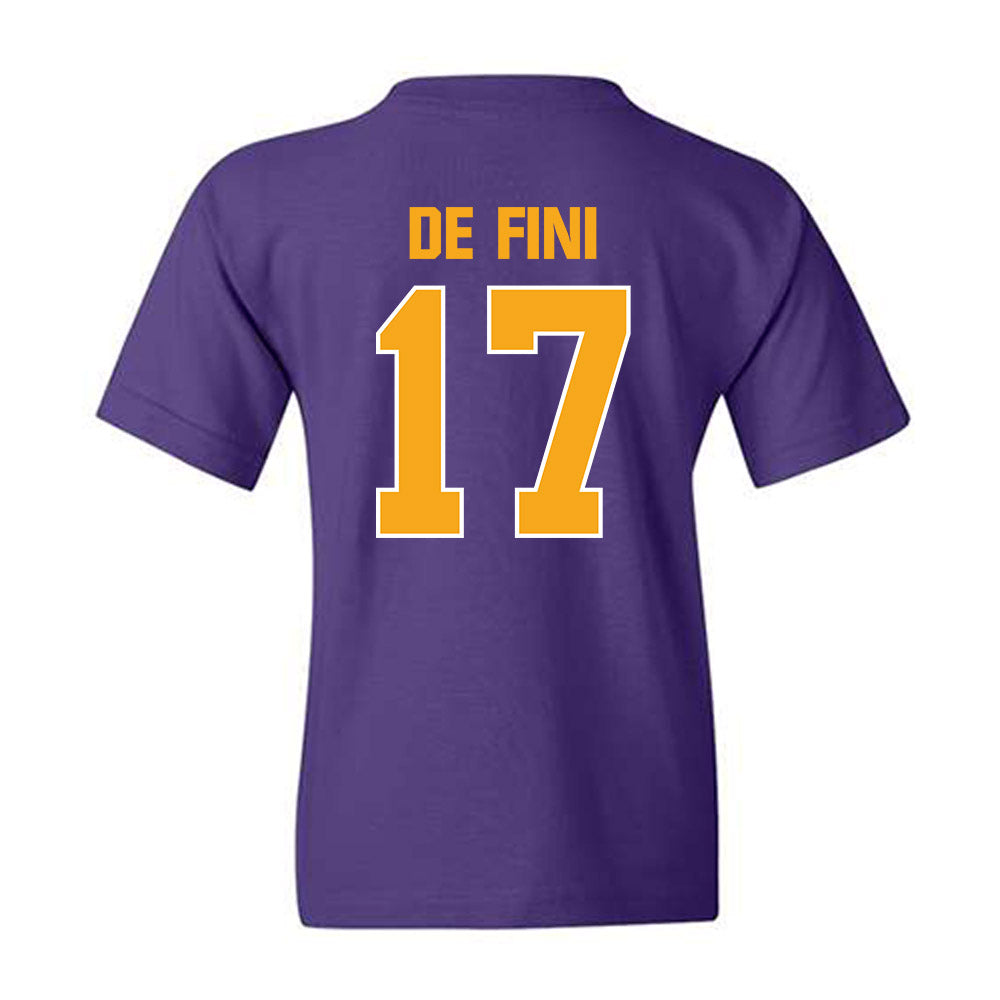 Lipscomb - NCAA Women's Soccer : London De Fini - Youth T-Shirt-1