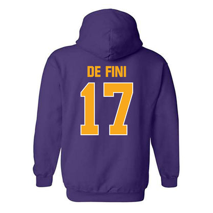 Lipscomb - NCAA Women's Soccer : London De Fini - Hooded Sweatshirt-1