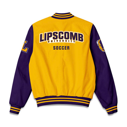 Lipscomb - NCAA Men's Soccer : Levi Jones - Bomber Jacket-1