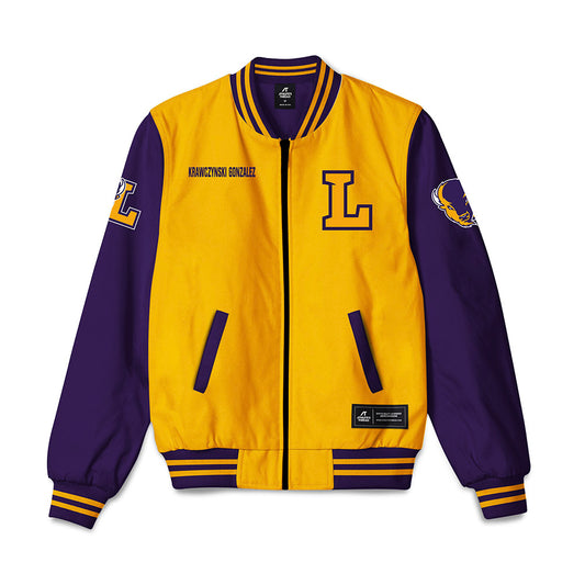 Lipscomb - NCAA Women's Track & Field : Carmen Krawczynski Gonzalez - Bomber Jacket-0
