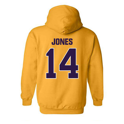 Lipscomb - NCAA Men's Soccer : Levi Jones - Hooded Sweatshirt-1