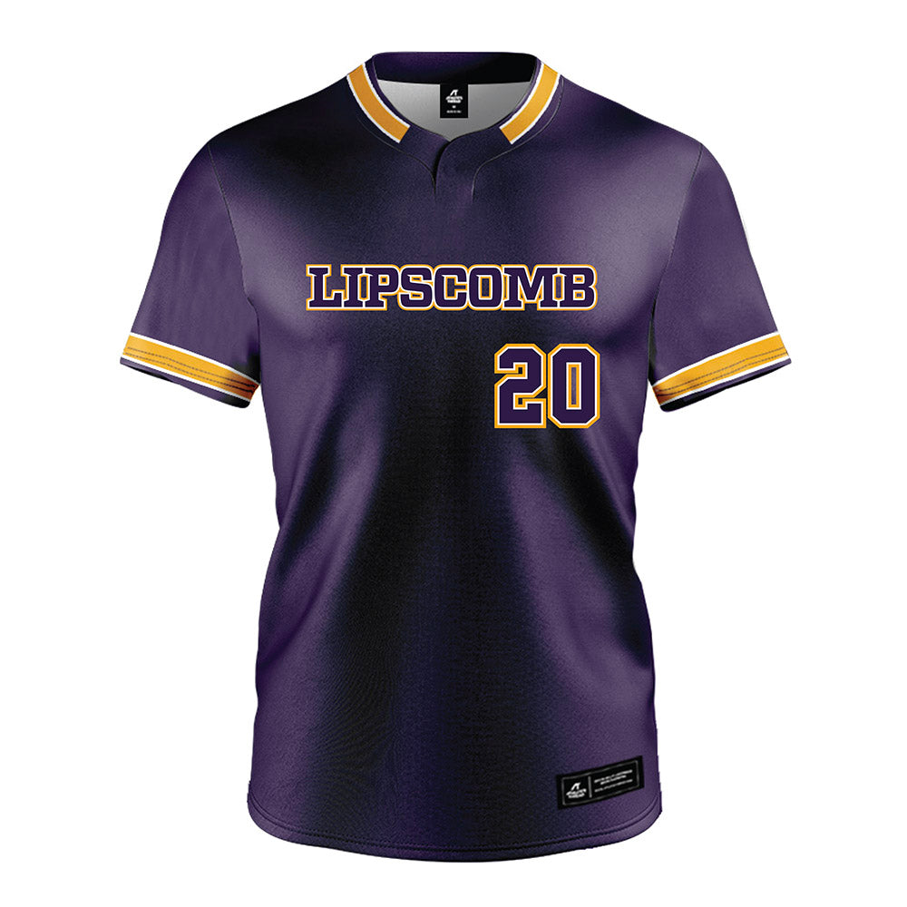 Lipscomb - NCAA Softball : Kyla Jobe - Purple Jersey-0