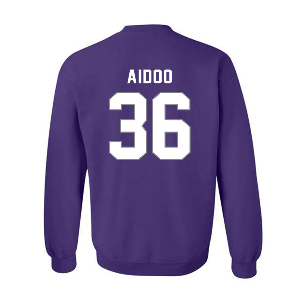Weber - NCAA Football : Donovan Aidoo - Classic Shersey Crewneck Sweatshirt-1