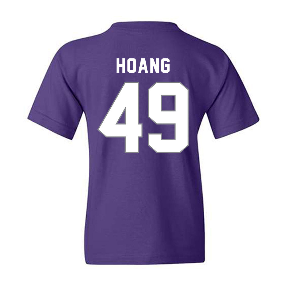 Weber - NCAA Football : Thien Hoang - Classic Shersey Youth T-Shirt-1