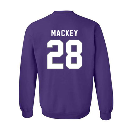Weber - NCAA Football : Logan Mackey - Classic Shersey Crewneck Sweatshirt-1