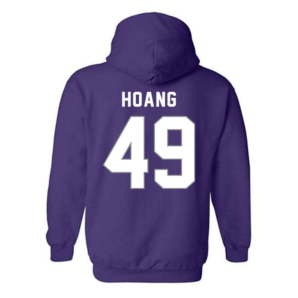 Weber - NCAA Football : Thien Hoang - Classic Shersey Hooded Sweatshirt-1