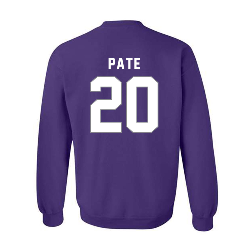 Weber - NCAA Football : Montae Pate - Classic Shersey Crewneck Sweatshirt-1