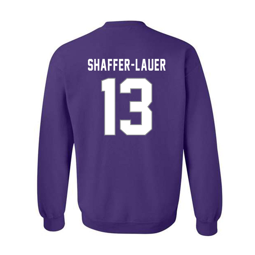 Weber - NCAA Women's Basketball : Makenna Shaffer-Lauer - Classic Shersey Crewneck Sweatshirt-1